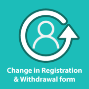 website -Kinder change in registration & withdrawl form